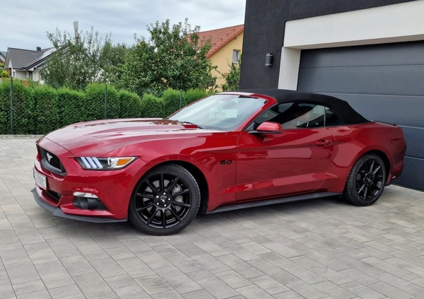 Ford Mustang cena 147900 przebieg: 94500, rok produkcji 2016 z Siemiatycze małe 211